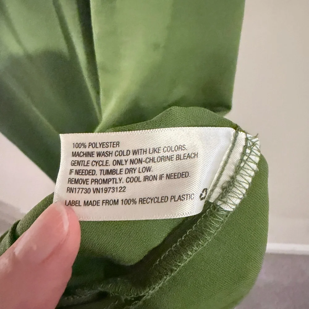 a new day Green Slip Dress - Picture 5 of 6